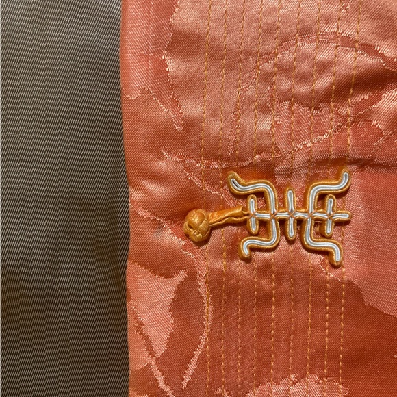 Vintage made in Hong Kong Orange Jacket - Picture 6 of 10